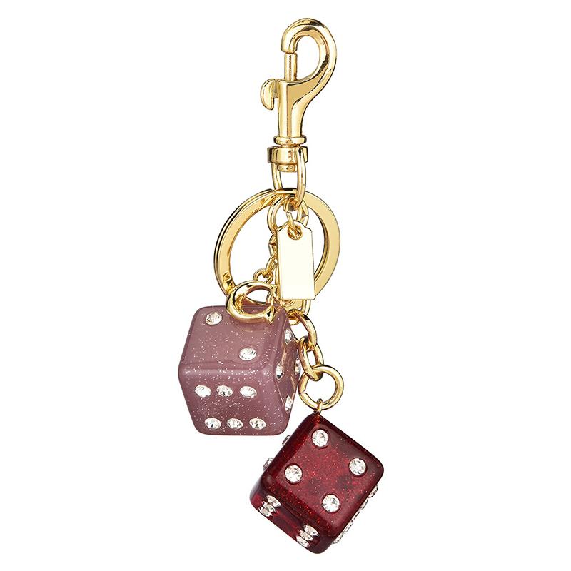 

Dice Keychain Dice Bag Charm For Women Purse Charm For Handbags Cute Keychain Accessories Gift For Women B