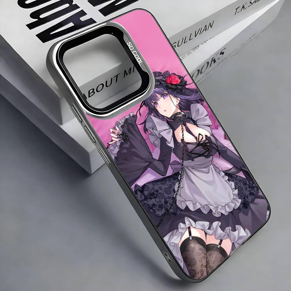 

Shizuku Kuroe Marin Kitagawa Phone Case For iPhone 17, 16,15,14,13,12,11 Plus,Pro Max, Colorful Silver Funda Cover iPhone16plus