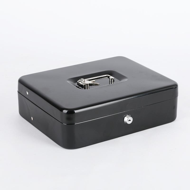 

Strictly Selected Mechanical Key Cashier Box 30S Ticket Clip Box Anti-theft Portable Cash Box, Household Small Fuse Box чёрный