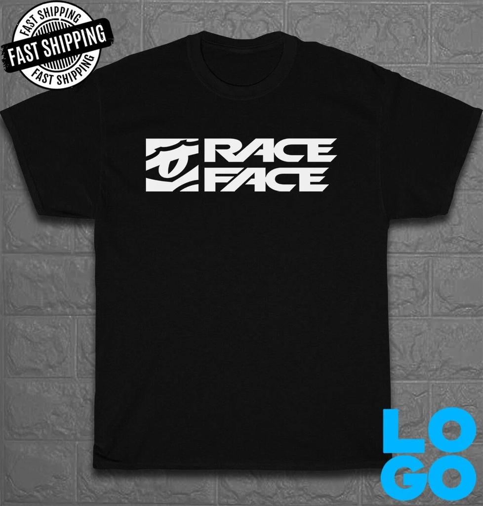 New T-Shirt Race Face Logo Funny T-Shirt Made In USA Size S To 5XL