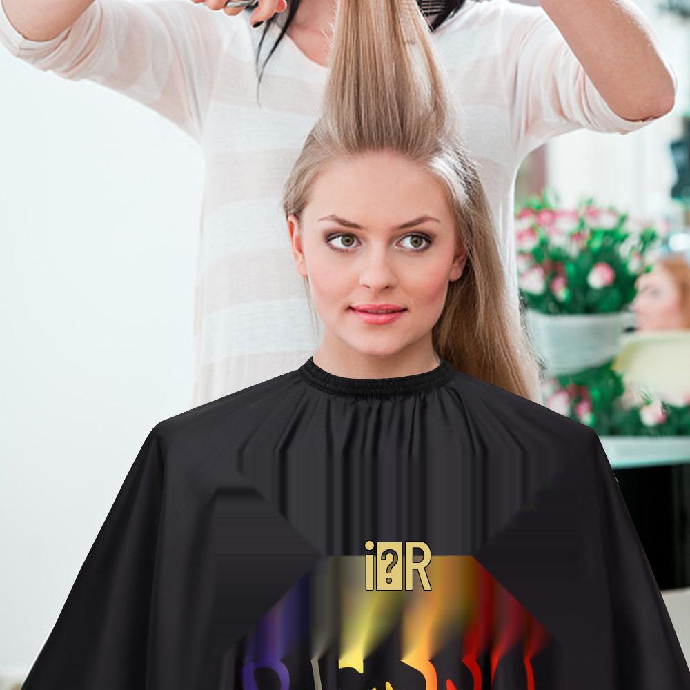 Antistatischer Umhang mit Antihaftbeschichtung - Große Salon-Schürze für Erwachsenenhaarschnitte, Dauerwellen und Färben
