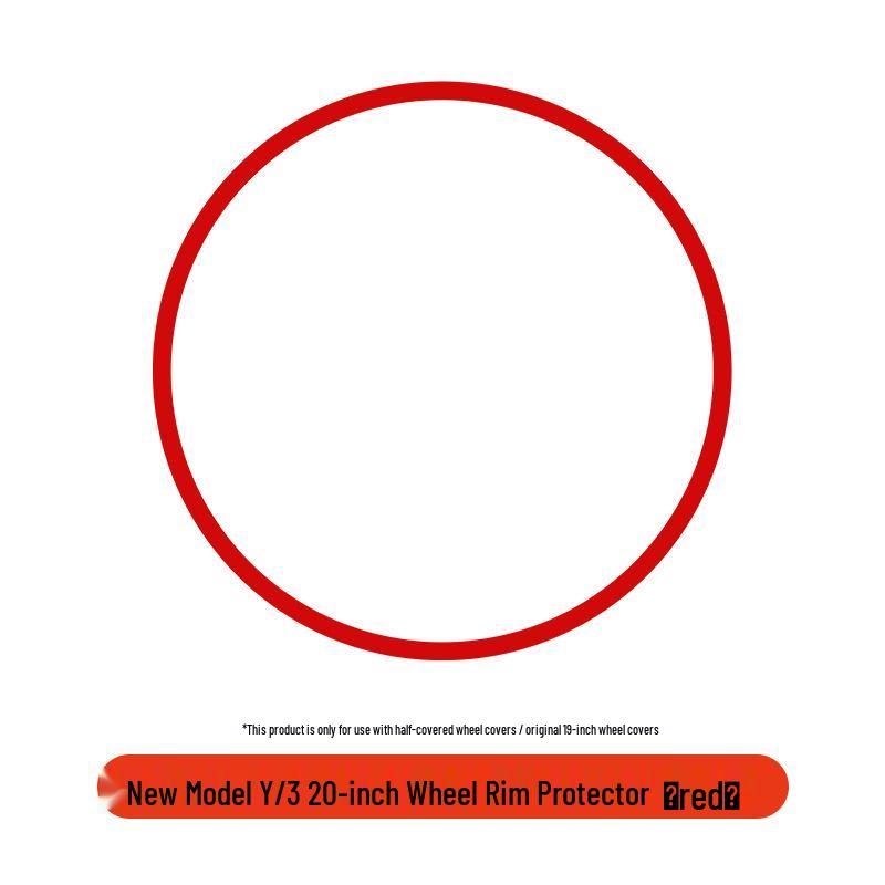 Acessórios Protetor de Anel de Cubo de Roda 19" 20" para Tesla Model 3/Y