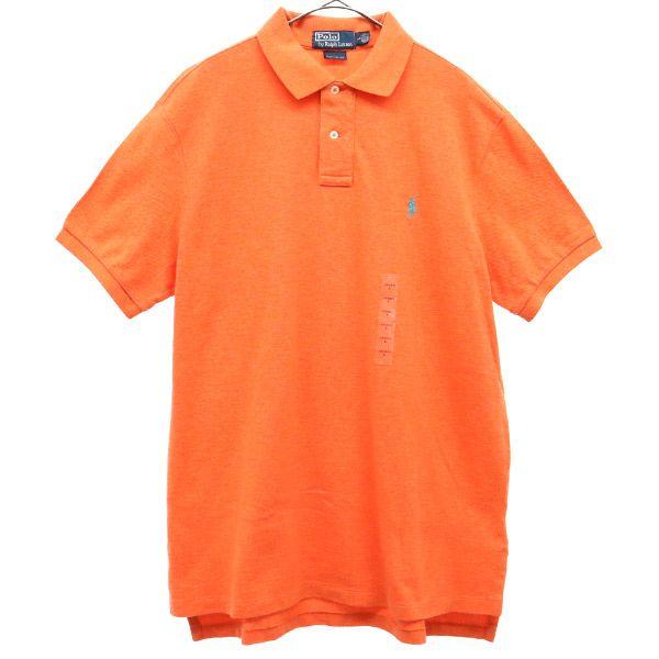 

неиспользованная футболка поло с коротким рукавом Polo by Ralph Lauren L Оранжевая Мужская Б/У