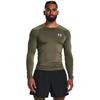 UNDER ARMOUR Training Base Layer UA HeatGear Armor Compression Long Sleeve Shirt Mens
