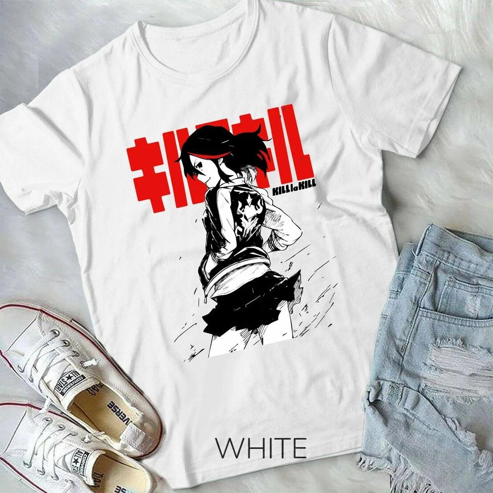 Kill La Kill Ryuko Matoi Anime Harajuku Japanese new Unisex TShirt White S