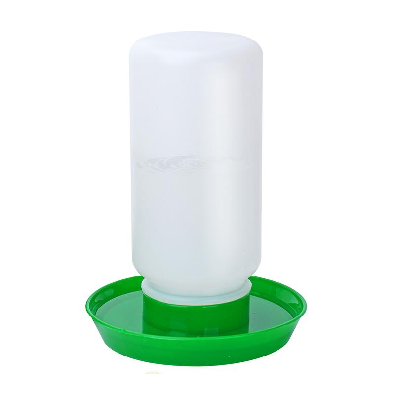 1L Poultry New Thickened Feeder and Drinker Chicken Feeder Bucket Automatic Water Food Dispenser Chick Drinker Feeding Bucket