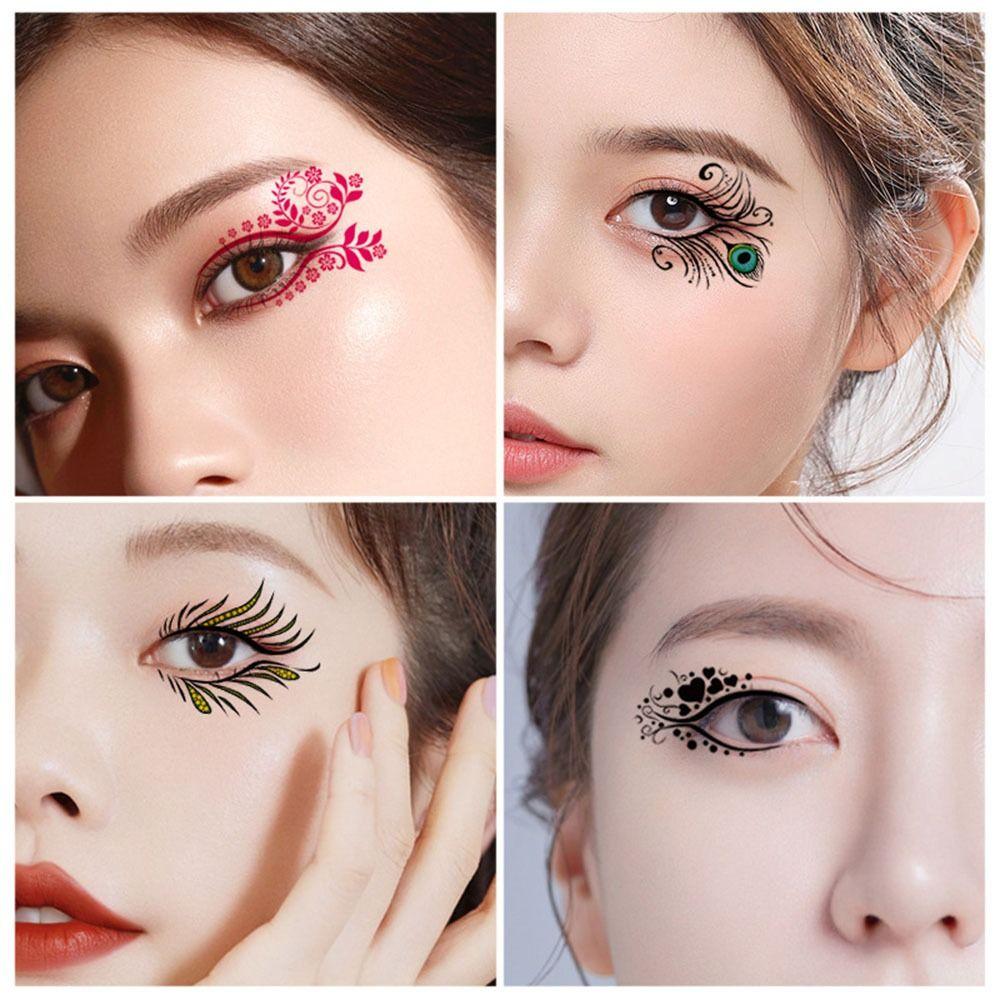 

Waterproof Eyelash Make-Up Sticker Temporary Eye Shadow Tattoo Stickers Masquerade Party