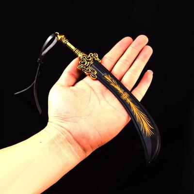 22cm/8.66in Sternengeißel Großschwert Spielzeug Waffenmodell Ganzmetall Spielperipherie Ornamente Requisite Sammlungen Optionale Geschenkbox