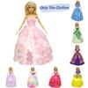 Fashionable Barbie Doll Costume Children's Pretend Play Clothing With Elegant Wedding Dress Available In Multiple Colors