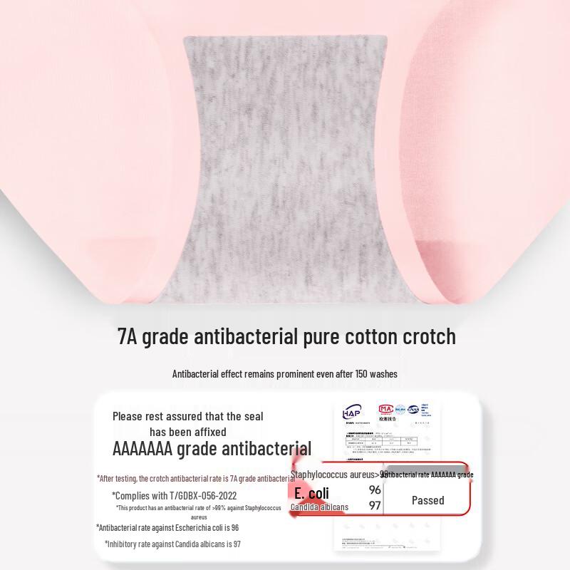 BADIGAO Women's Disposable Ice Silk Seamless Travel Underwear