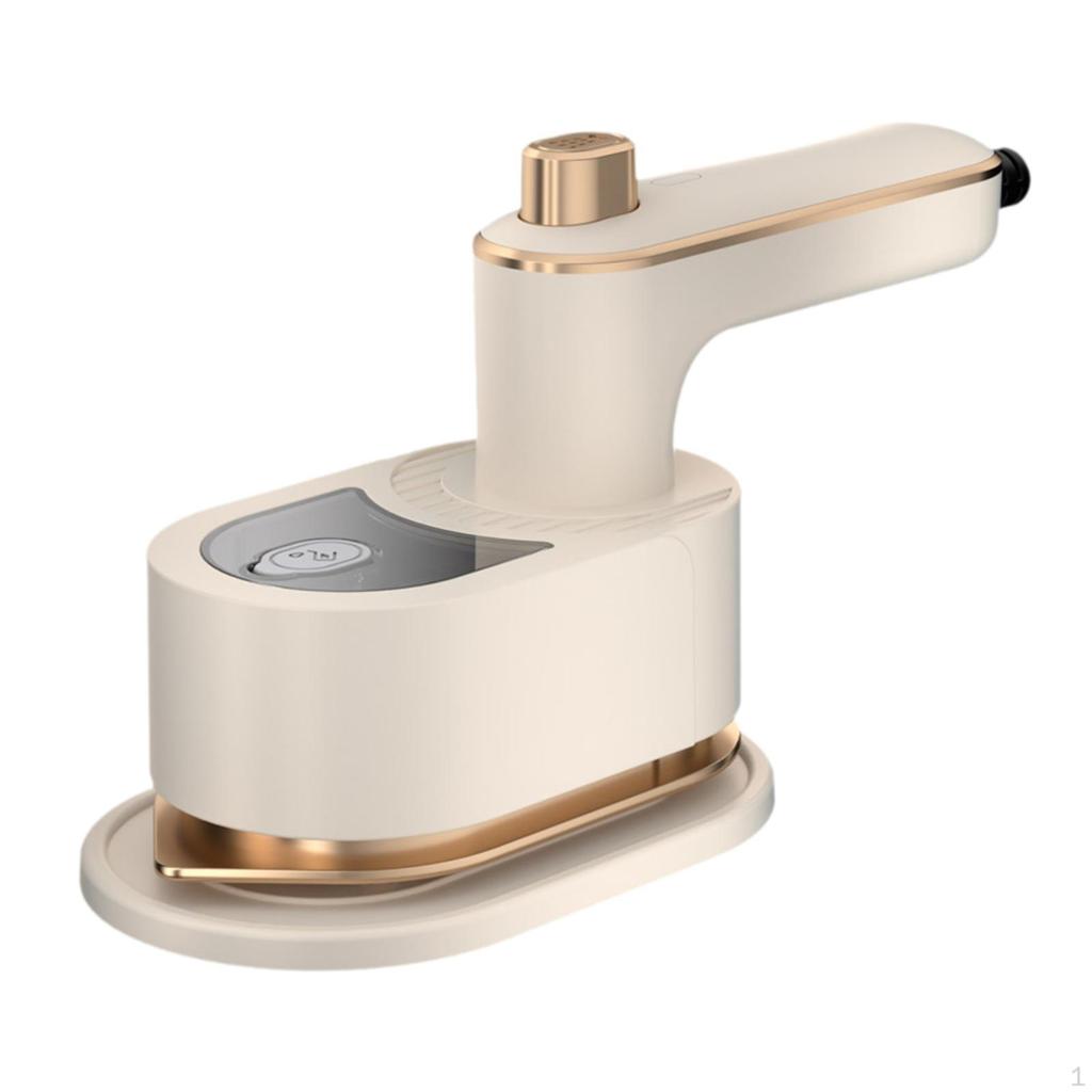 Tragbare Bügelmaschine Handdampfbügeleisen für Zuhause Wollstoff Kleidung Weiß