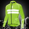 Reflective Long Sleeve Bicycle Jersey Wind Coat Jacket Water-resistant Windproof Outdoor Sports