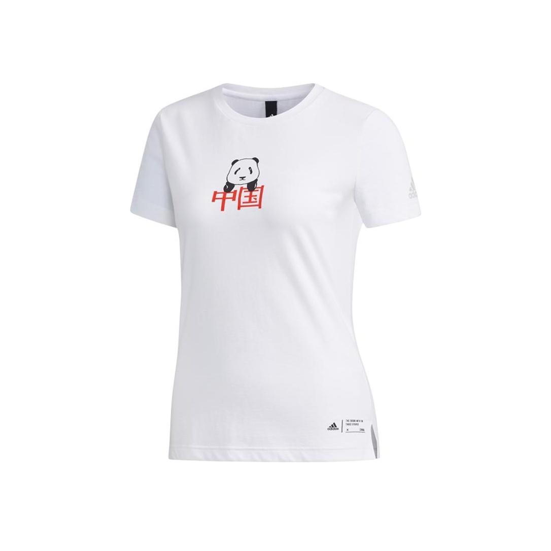 

Adidas Kc Tee Ls Cn Спортивная футболка с круглым вырезом и коротким рукавом Женские топы Белые FK4406 S