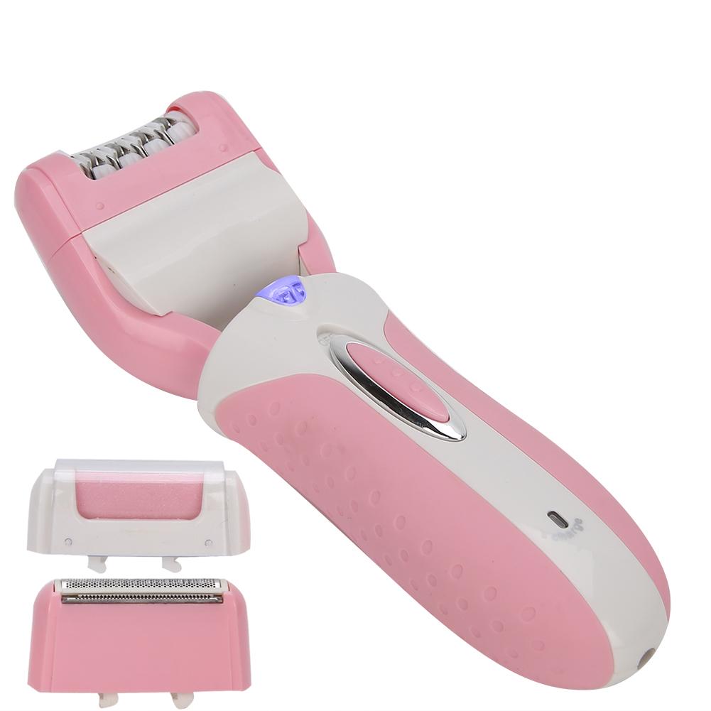 3‑In‑1 Electric Foot Callus Remover Feet Care Exfoliating Hair Removal Tool DeviceEU Plug 220V