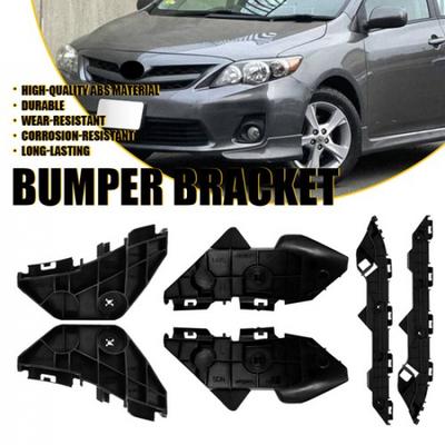 Rear Bumper Retainer Cover Brackets For 2009-2013 Toyota Corolla Left Right Set