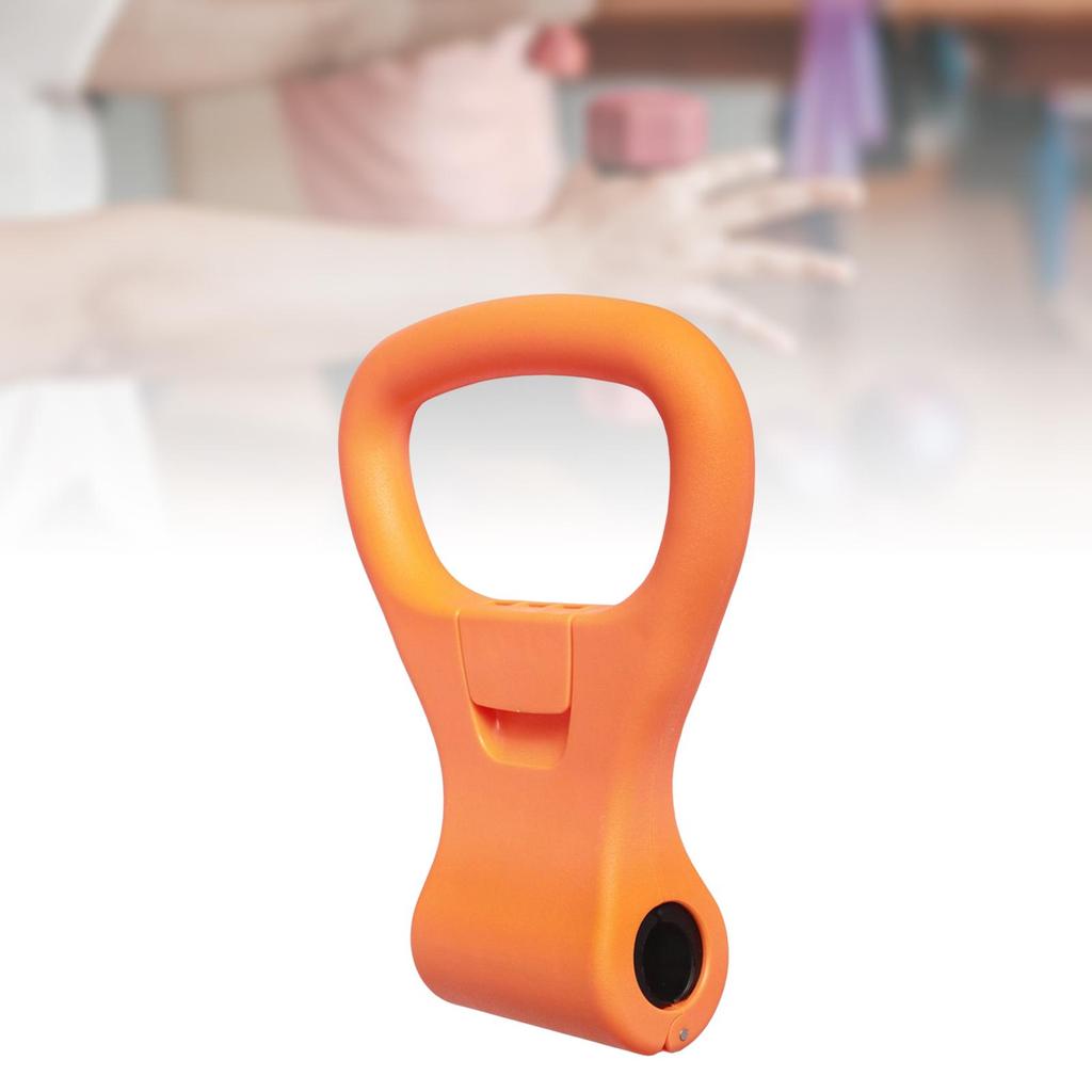 Comfortable Kettlebell Grip, Adjustable Clamps Handle Dumbbells to Kettlebells Conversion Travel