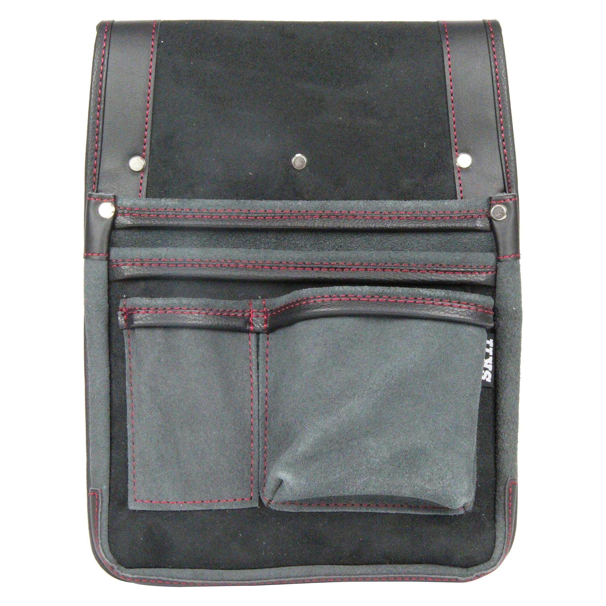 

SK11 (SK11) Durable Leather Nail Bag with Gusset, BL, SMK-1M
