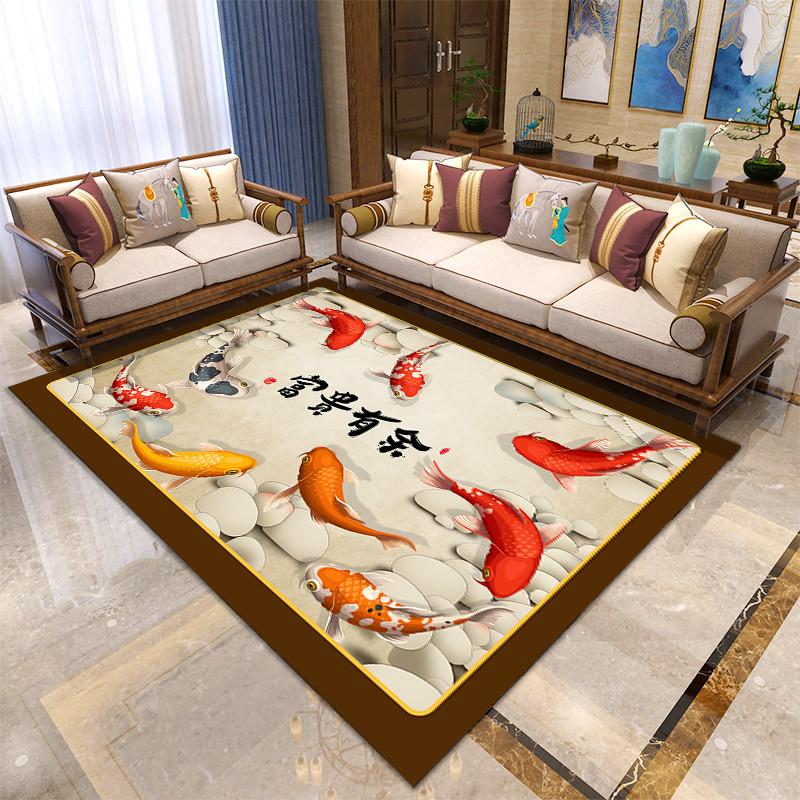 Custom Chinese Style Carpet: Living Room, Sofa, Coffee Table, Bedroom, Bedside Mat