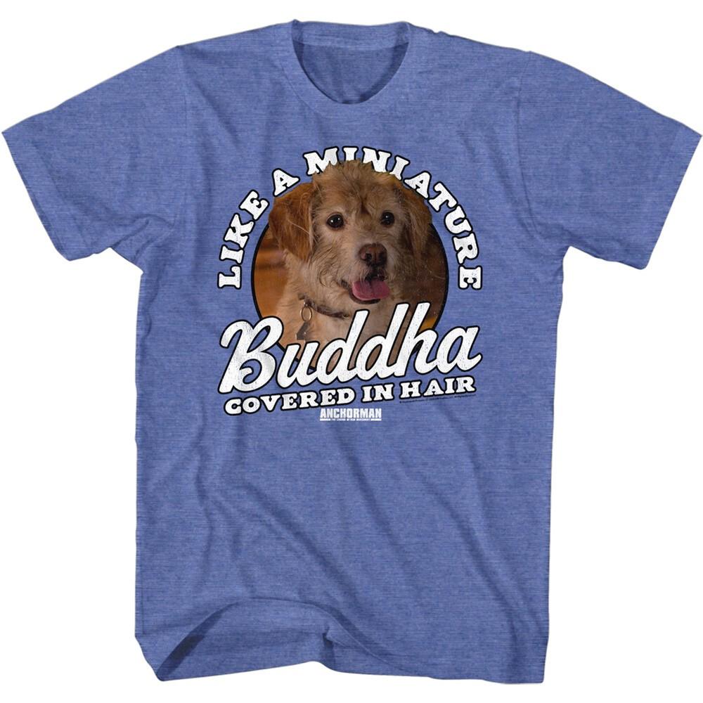 Anchorman Movie Merch Like A Miniature Buddha Covered In Hair Men s T Shirt  Unisex T-Shirt XXXXL