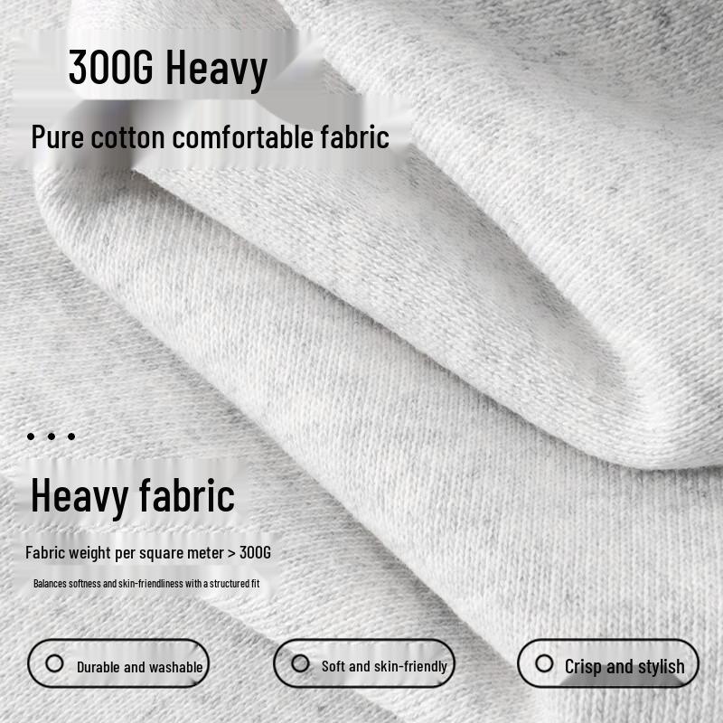 Mark Fairwhale Men's 300G Heavy Cotton Straight-Leg Casual Sweatpants