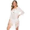 Women's Smock Patchwork Loose Fringe Vacation Style Beach Smock
