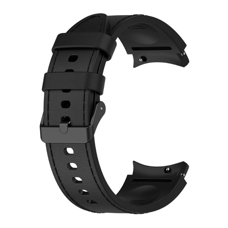 

Quick Release Smartwatch Loop Anti-scratch Silicone Wristband Fashionable BraceletsFit for Watch 6/5/4 Comfortable Strap L чорний