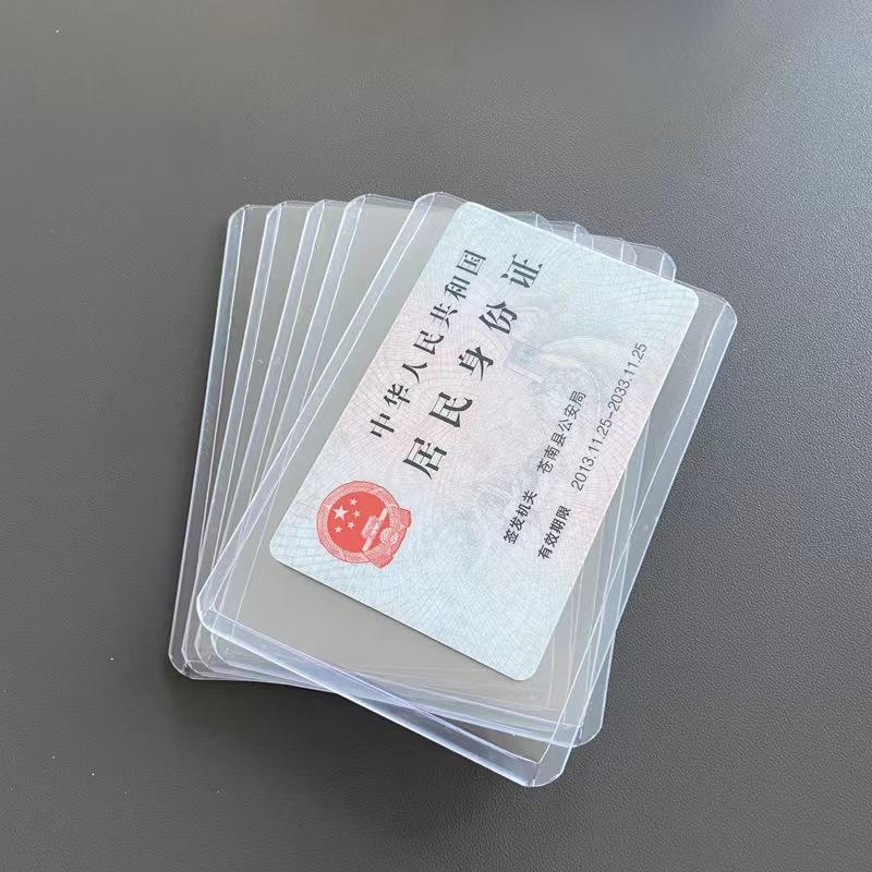 B8 Double-Sided Transparent 3-Inch Photo Card Sleeve for Small Card Protection