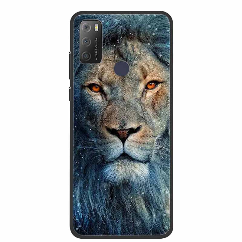 Pro Alcatel 1S 2021 Case Luxusní silikonový TPU měkký kryt na telefon pro Alcatel 1S 2020 Nárazuvzdorný roztomilý TPU nárazník Fundas Coque