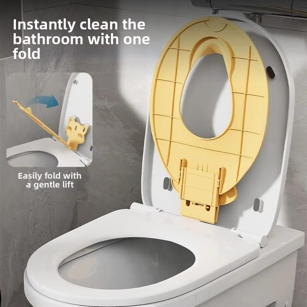 Suction Cup Fixation Toddlers Potty Training Seat Foldable Children Toilet Seat Cover  Travel Use