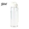 Leak-proof Water Bottle Sports Bottle with Flip Lid And Lanyard Portable PET Office Daily Jug Cup Lightweight Fitness Jug for Gym School Students