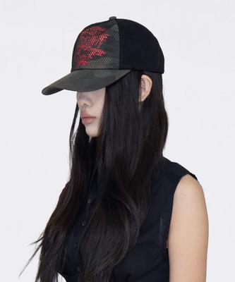Isios Overmesh Glitched Cap_Camo