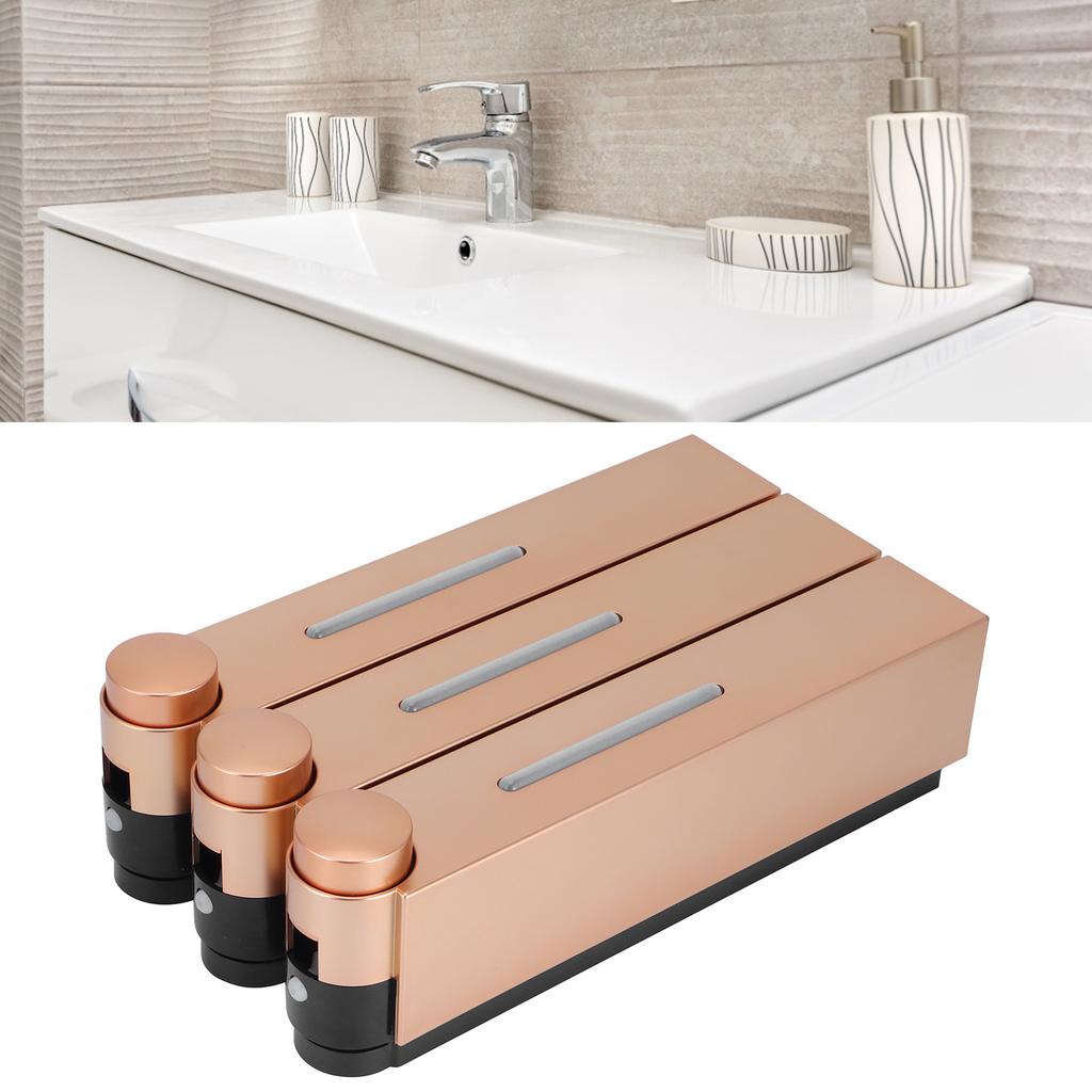 420MLx3 Wall Mounted Hand Washing Liquid Soap Dispenser for Bathroom Kitchen Supplies