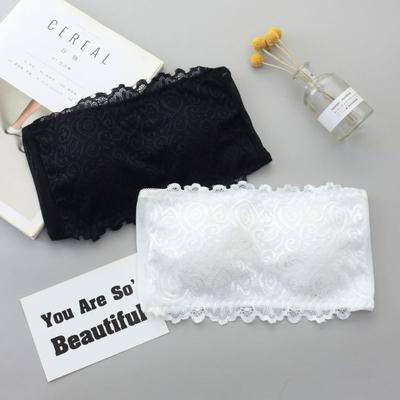 Schlauchtop-BH mit Trägern und herausnehmbaren BH-Einlagen