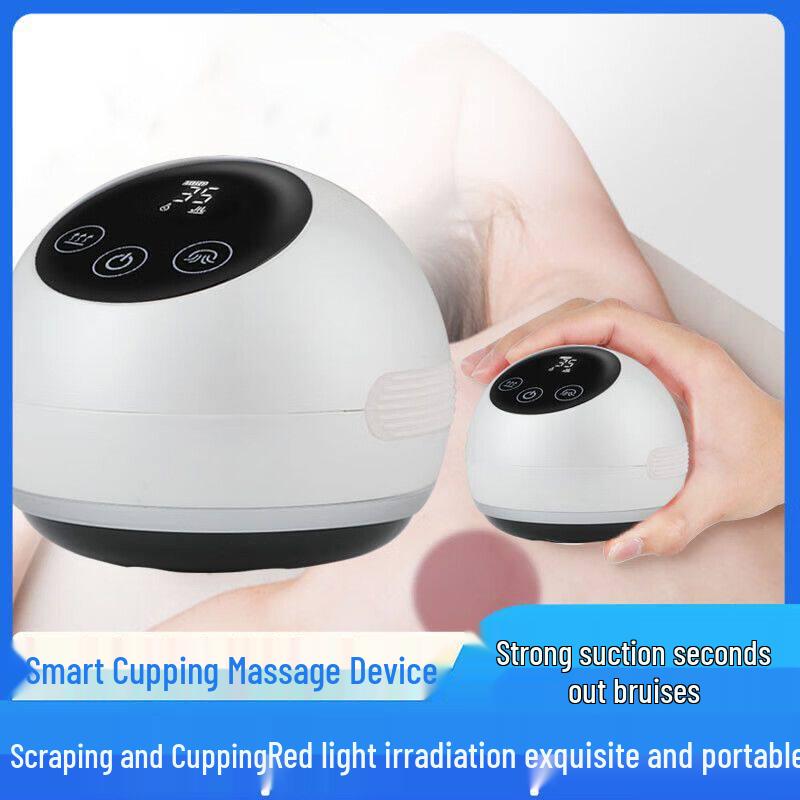 

Guo Ge Electric Gua Sha & Cupping Massager: Universal, Automatic Meridian Brush for Home Use One Unit