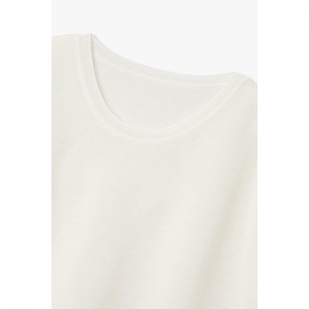 Vov Loose Fit Unbalanced Knit Pullover 7156250008