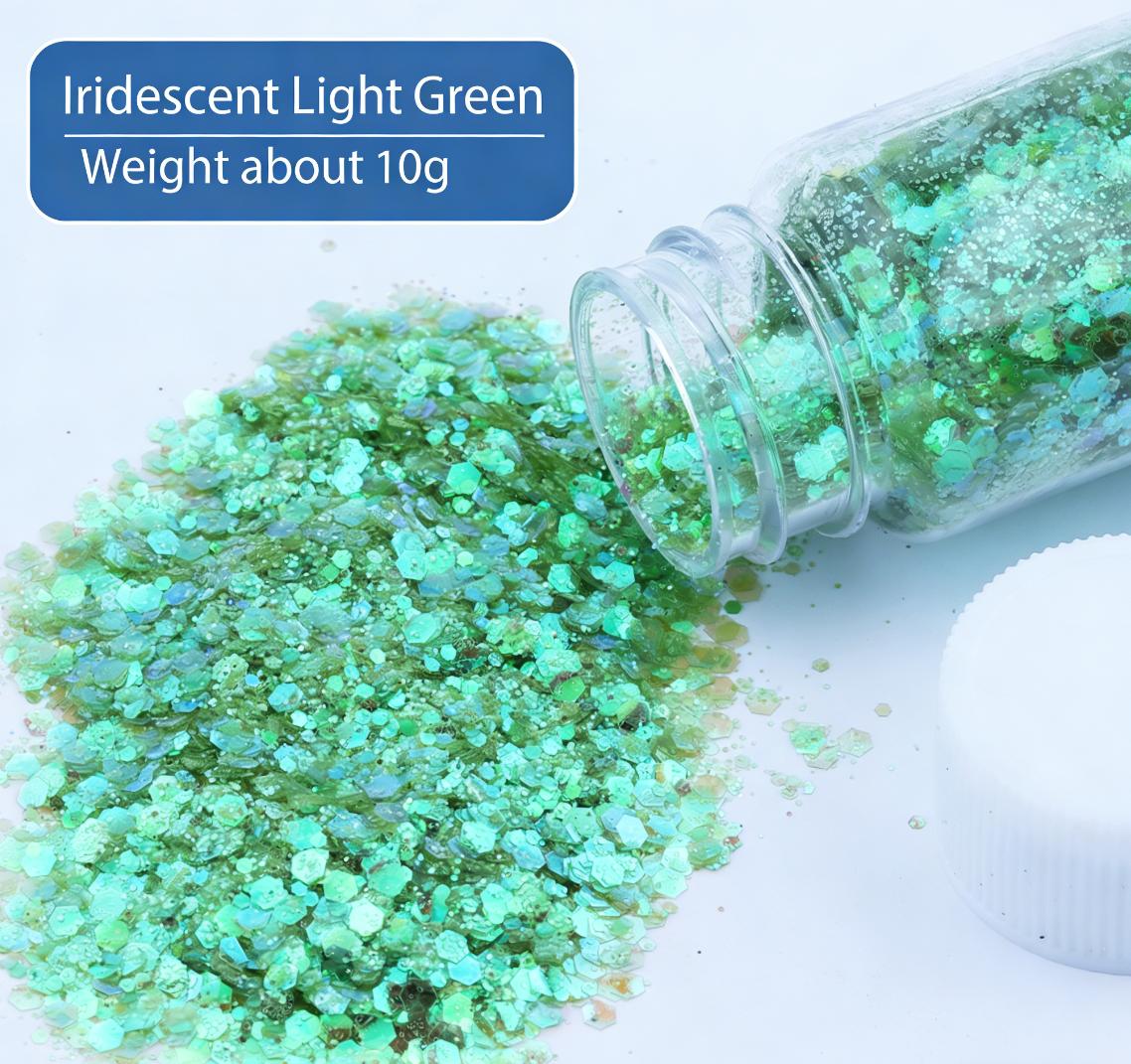 TIMESRUI Iridescent Chameleon Glitter Powder Fairy s Eye Pigment Non-Toxic Eco-Friendly 24 Colors Factory Direct DIY Art