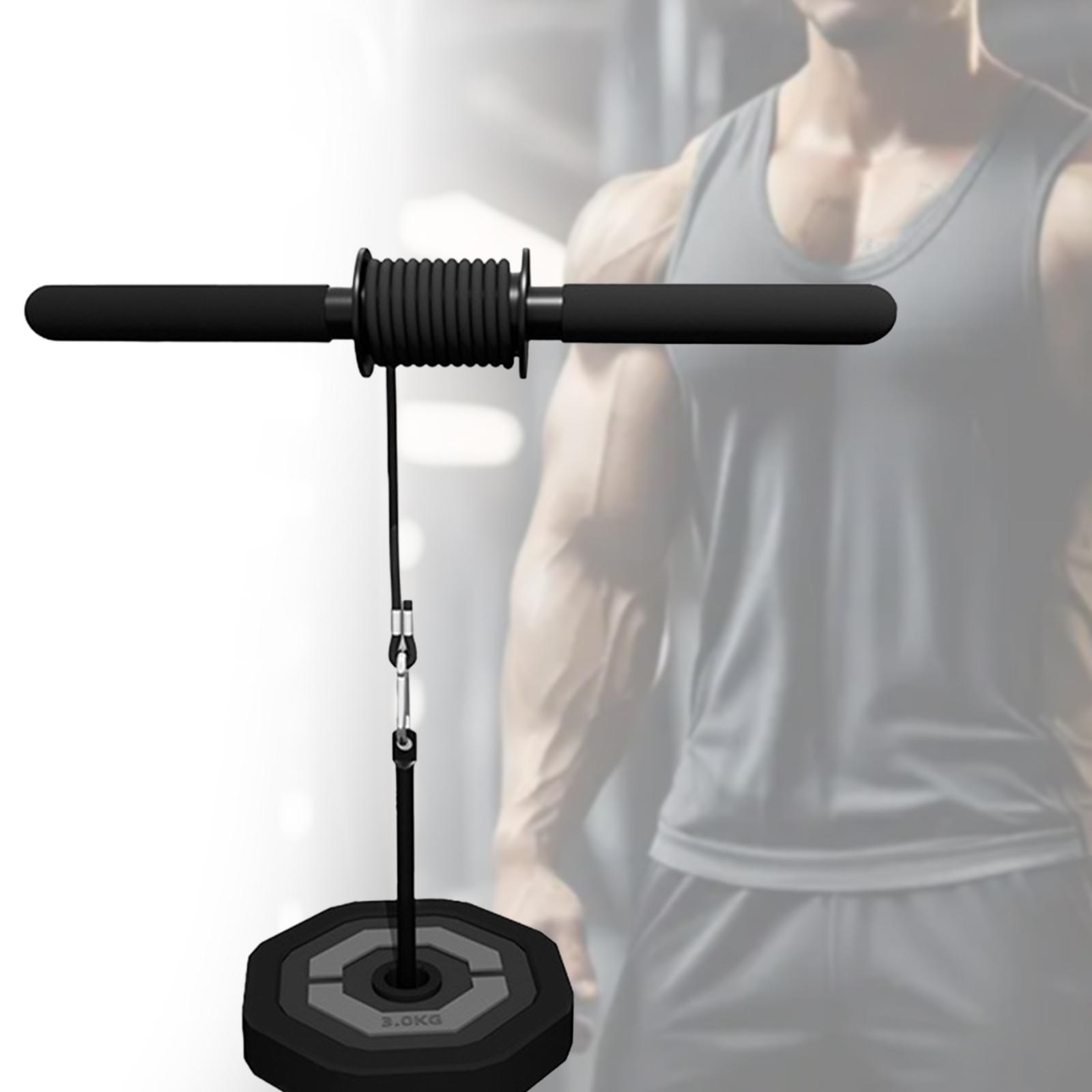 Forearm Strengthener Hand Grip Strength Wrist Roller Training for Men Women Exercise Workout Equipment Arm Strength Training