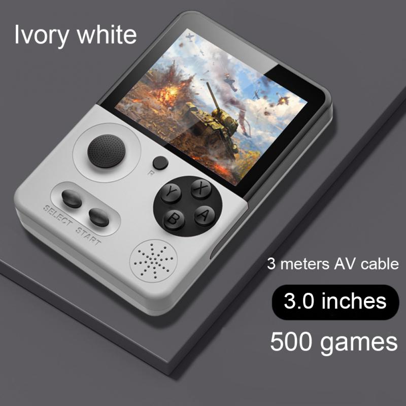 500 In 1 Retro Video Spiel 2 Spieler Handheld Wifi Spielkonsole 3 zoll Mini Tragbare Retro Spielkonsole Kinder geschenk Playe