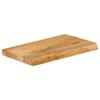 VidaXL Table Top with Live Edge 50x20x2.5 Cm Solid Mango Wood 370415