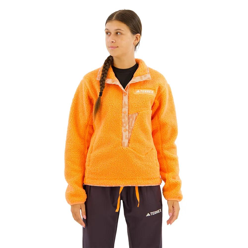 adidas Флисовая на молнии Terrex Xploric High Pile