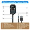 Bluetooth 5.1 Receiver For Car, 2-in-1 RX/TX Noise Cancelling Bluetooth 3.5mm AUX Adapte Support Siri For Car Stereo/Home Stereo
