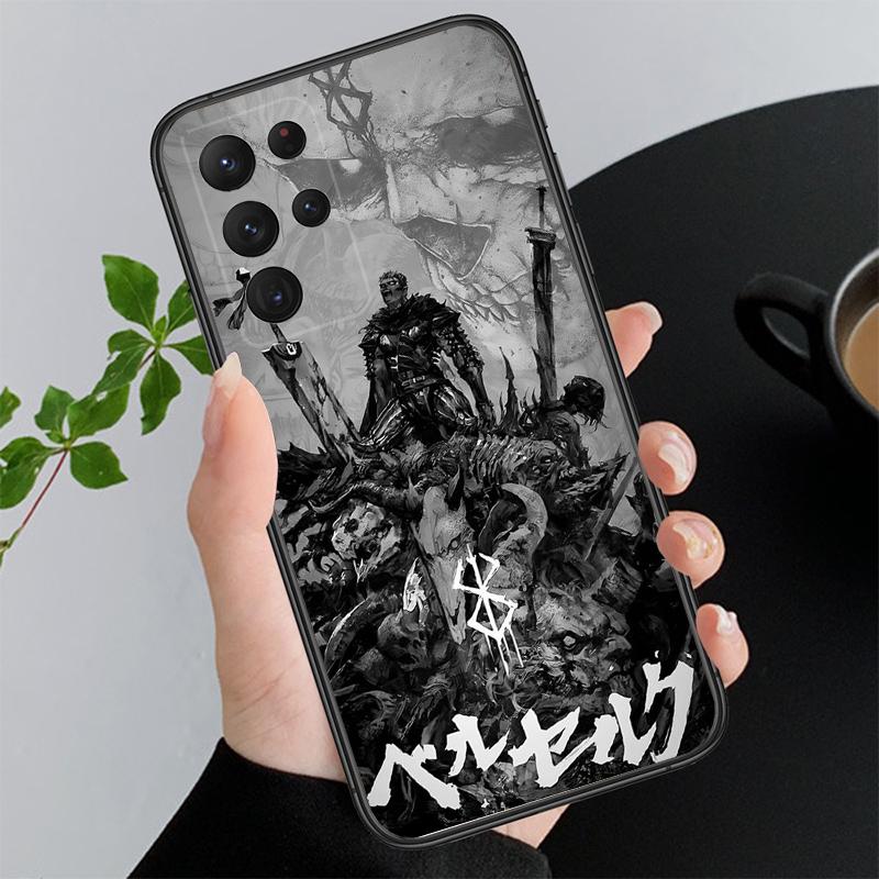 

Berserk Guts Phone Case For Samsung A35 A55 A54 A15 A25 A05s A05 A22 A24 A52 A33 A34 M34 M14 M54 M23 M54 5G