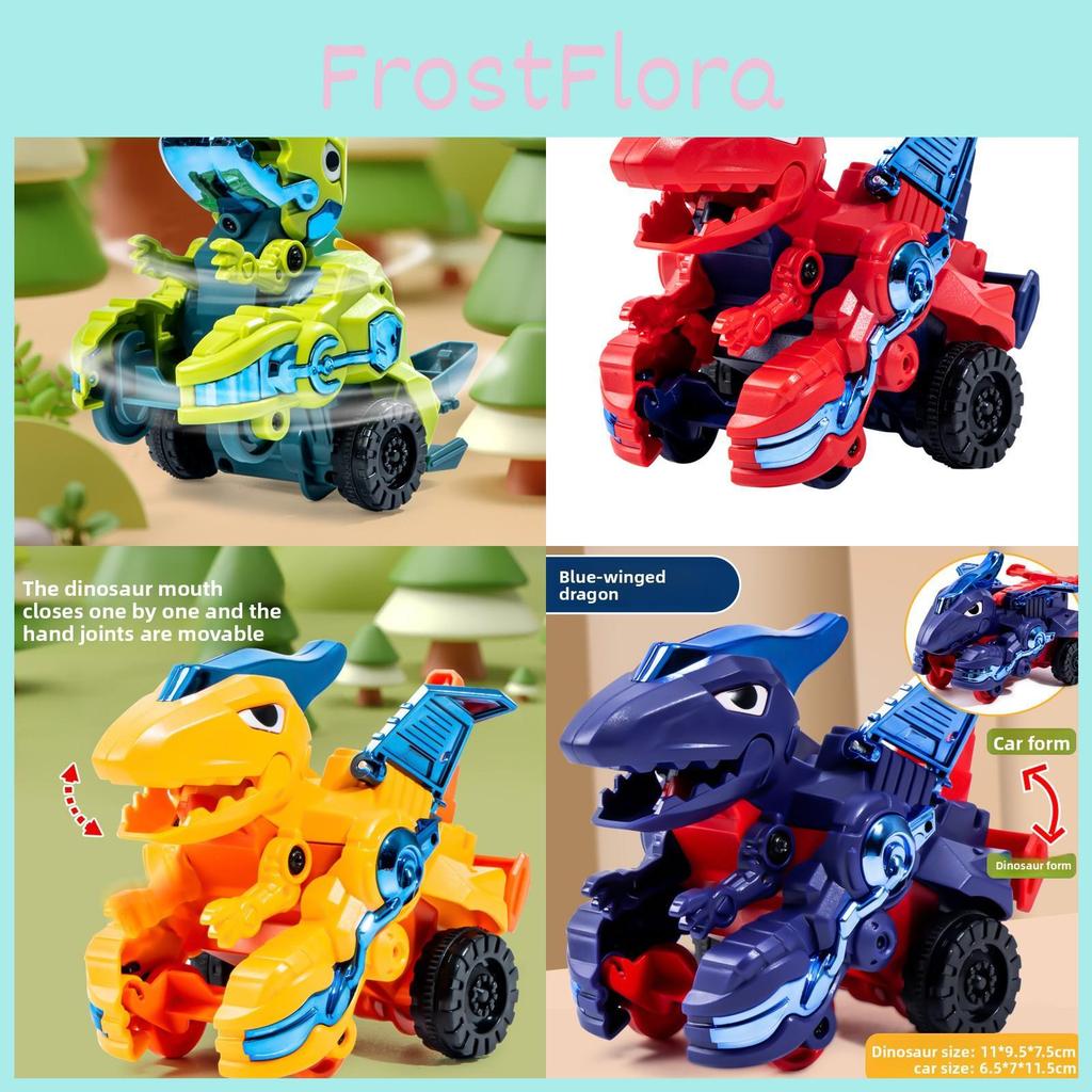 Childrens Inertia Transforming Dinosaur Toy With Impact Deformation For Active Play