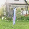 Multifunctional Ground Spikes Flag Poles Holder 0.5 to 1 Inch Diameter Suitable for Home Gardens and Commercial Displays