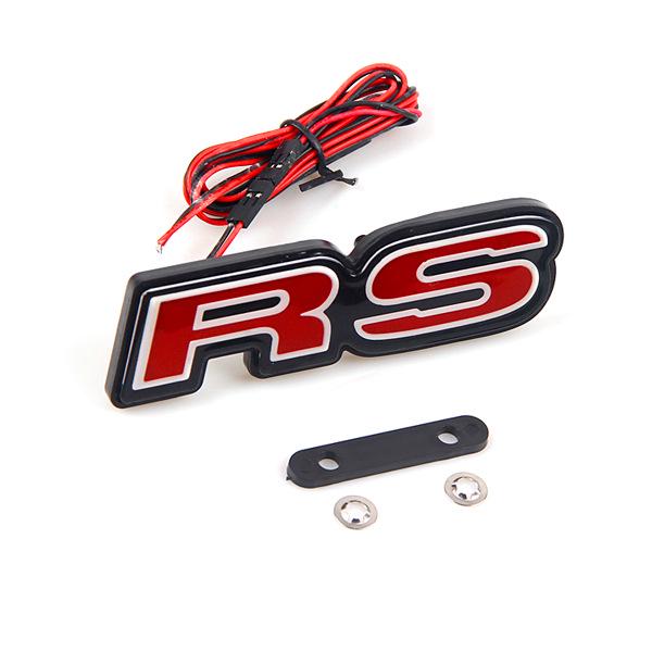 LED Svítící Znak Mřížky pro Úpravy Aut TRD/SI/M/RS