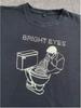 Bright Eyes Vomit Leuchtet im Dunkeln Schwarzes T-Shirt Geschenk Musik Unisex T-Shirt