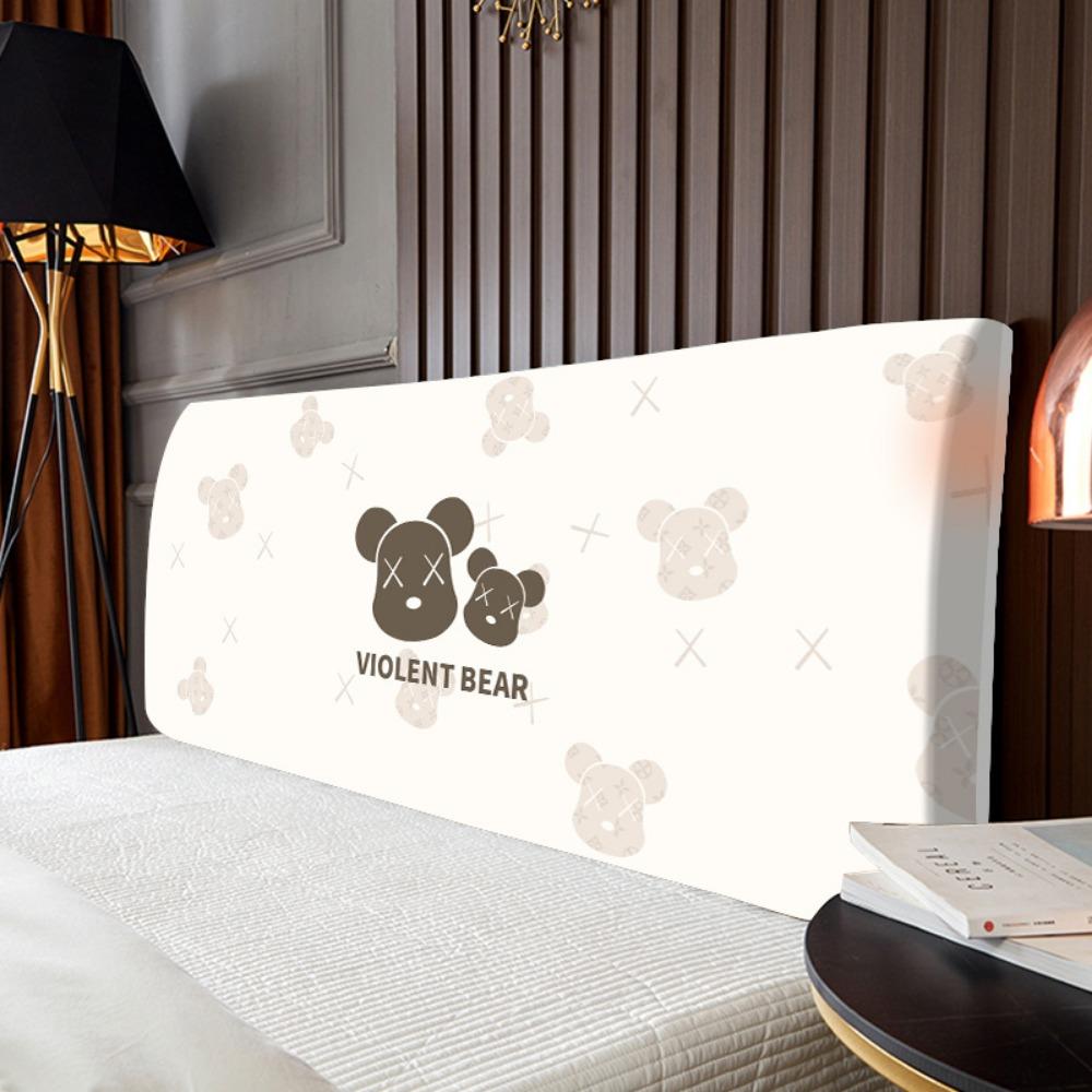 Nordic Nantong Bedside Cover Bedroom Bedside Backrest Cover Elastic Dustproof Soft Bag Fabric Protective Cover