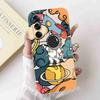 Silicone Case For Oppo Reno12 5G Colorful Small Cat Soft Cover For Oppo Reno 12 F 12F Reno12 FS 5G Protectors Cases Coque