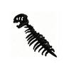 PP Cotton Dinosaur Skeleton Costume Skeleton Design 3D Dinosaur Skeleton Capes Plush Softness Easy To Clean for Halloween Themed