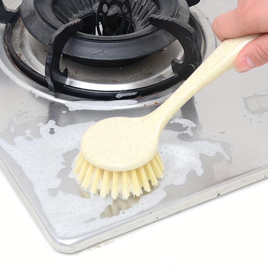 1PC Non-stick Oil Pan Brush Kitchen Long Handle Cleaning Brush Small Brush Brush Pan Washing Dish Washing Pot Washing Pot Washing Pot Brush Promotion